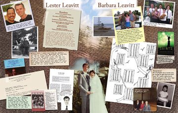 Lester and Barbara Leavitt's Collage