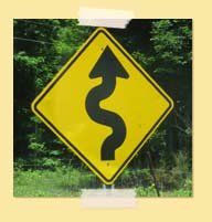 Sign with curves