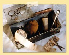 Image of antique first aid kit
