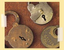 Image of antique locks